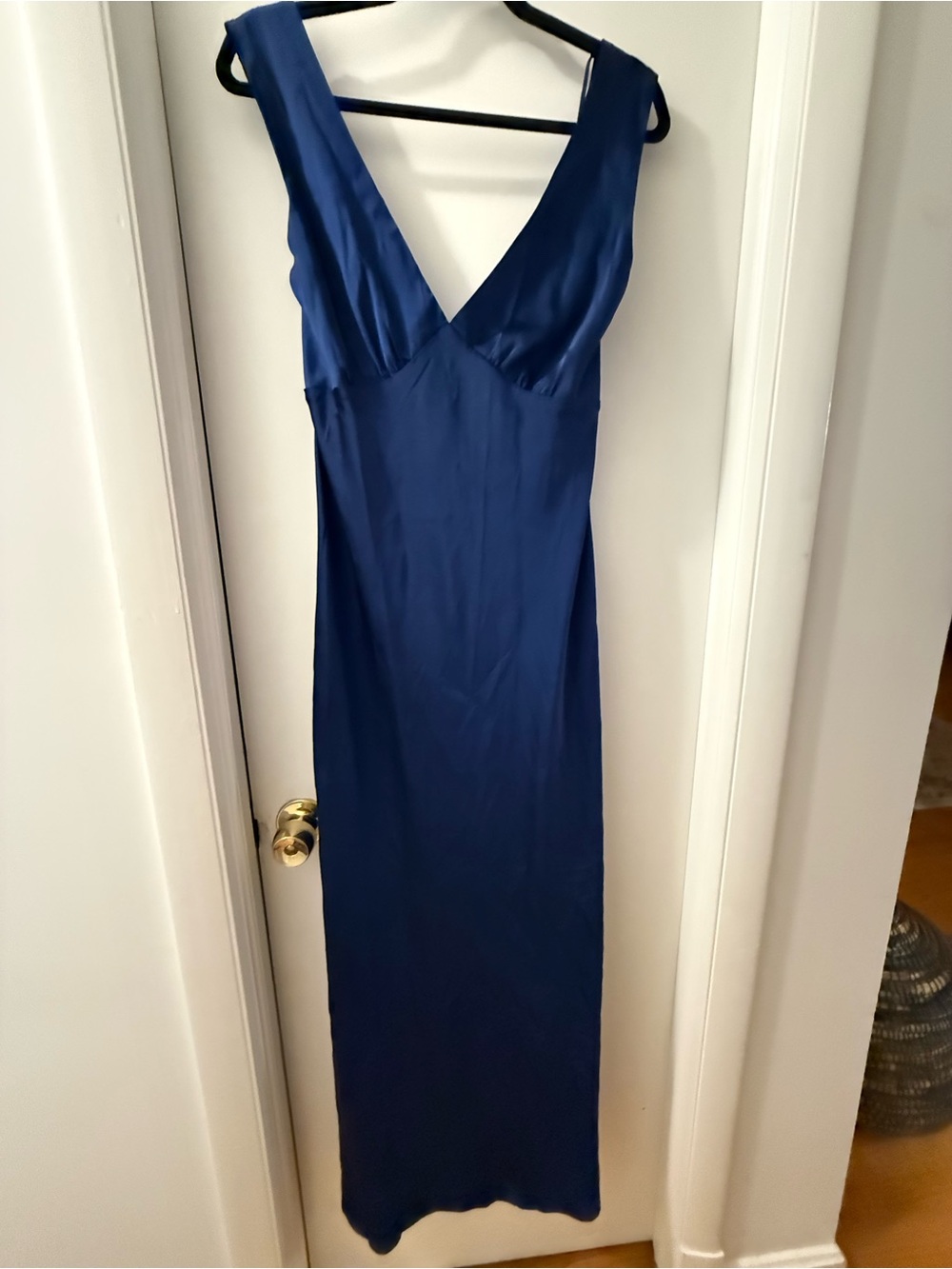 Abercrombie & Fitch Plunge Cowl Back Maxi Dress - Picture 1 of 3
